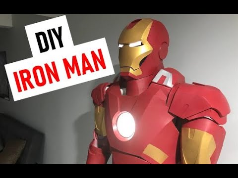 Making A Full Iron Man Suit! Diy (Part 1) - Youtube