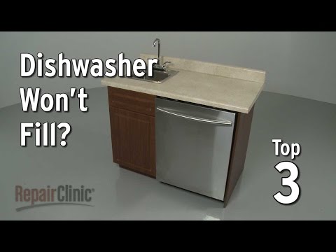 Dishwasher Won’t Fill With Water — Dishwasher Troubleshooting