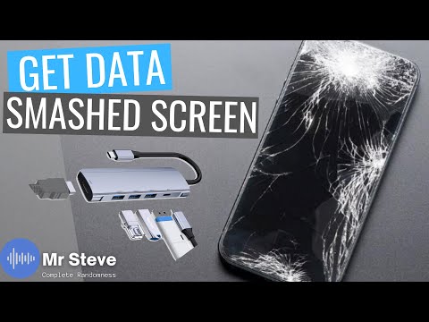Access Android Phone With Broken Screen / Save your data