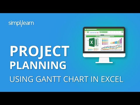 Project Planning | Project Plan In Excel With Gantt Chart | Project Management In Excel |Simplilearn